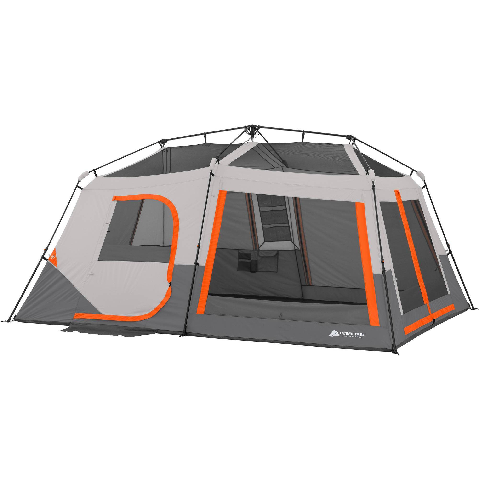 10-Person Instant Lighted Cabin Tent