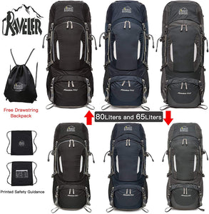  Lightweight Nylon Internal Frame Hiking Backpack