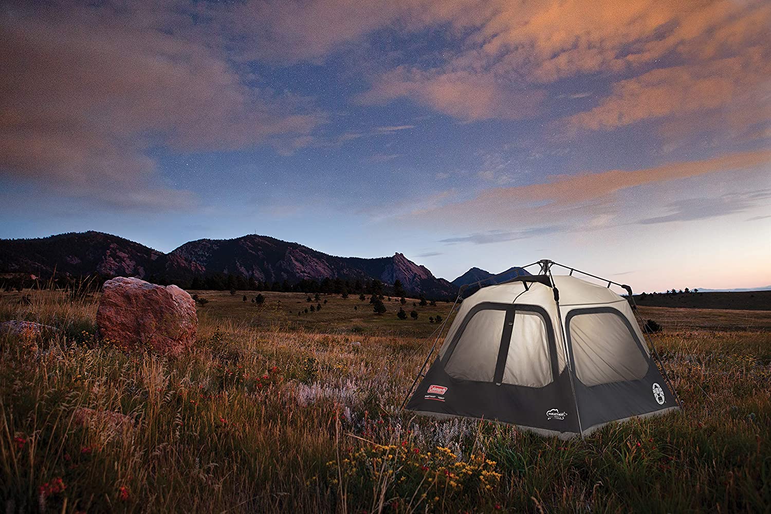 Coleman Cabin Tent with Instant Setup